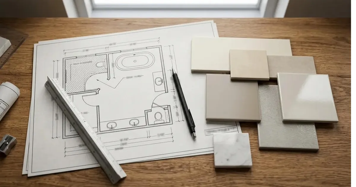 Planos y planificación de reforma de baño