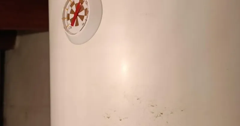 Termo eléctrico con depósitos de cal externos por agua dura de Mallorca